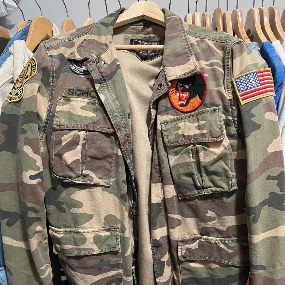 Schott NYC Camo jacket